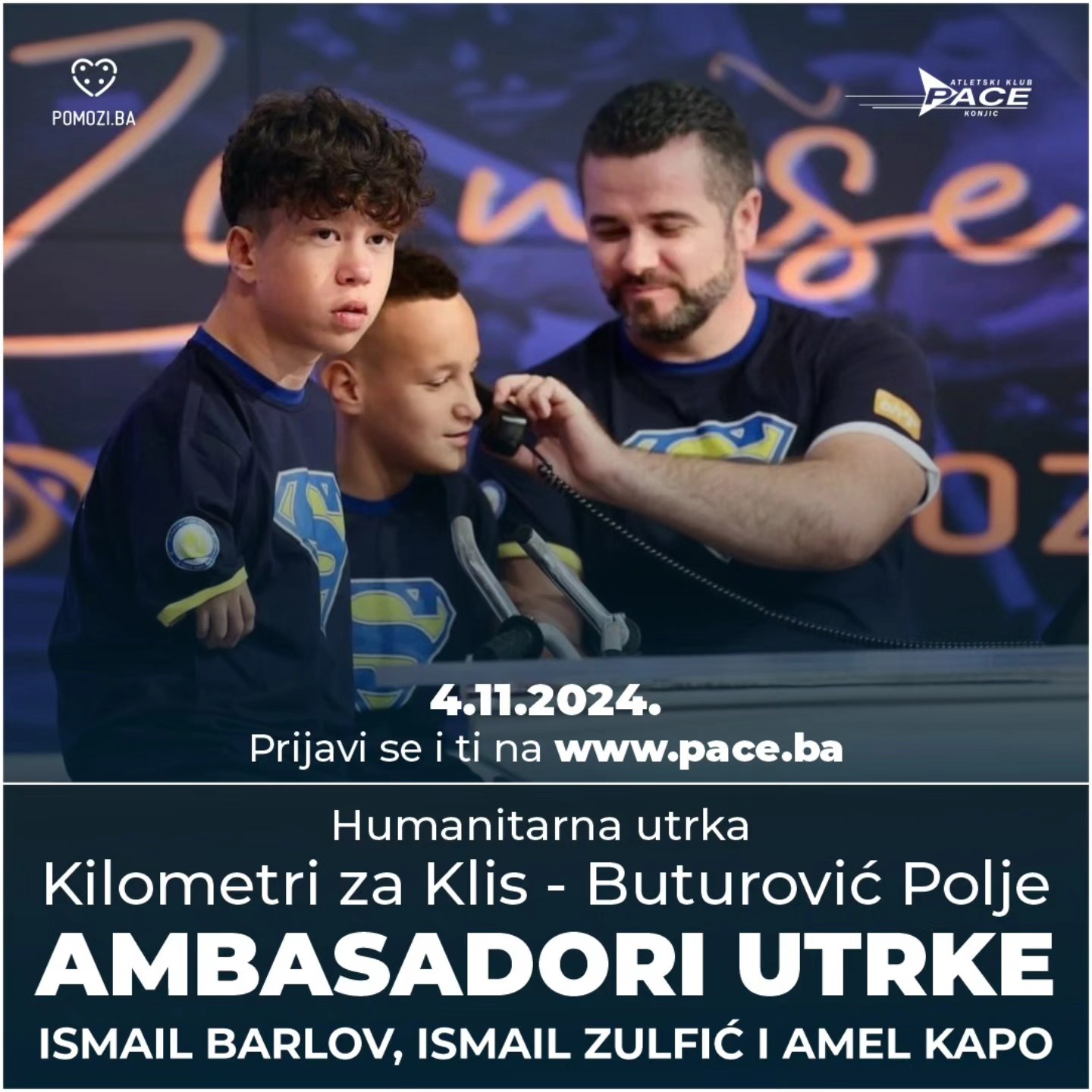 Humanitarna akcija “Kilometri za Klis-Buturović Polje”
